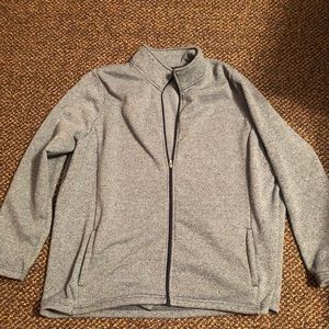 Gray sweatshirt
